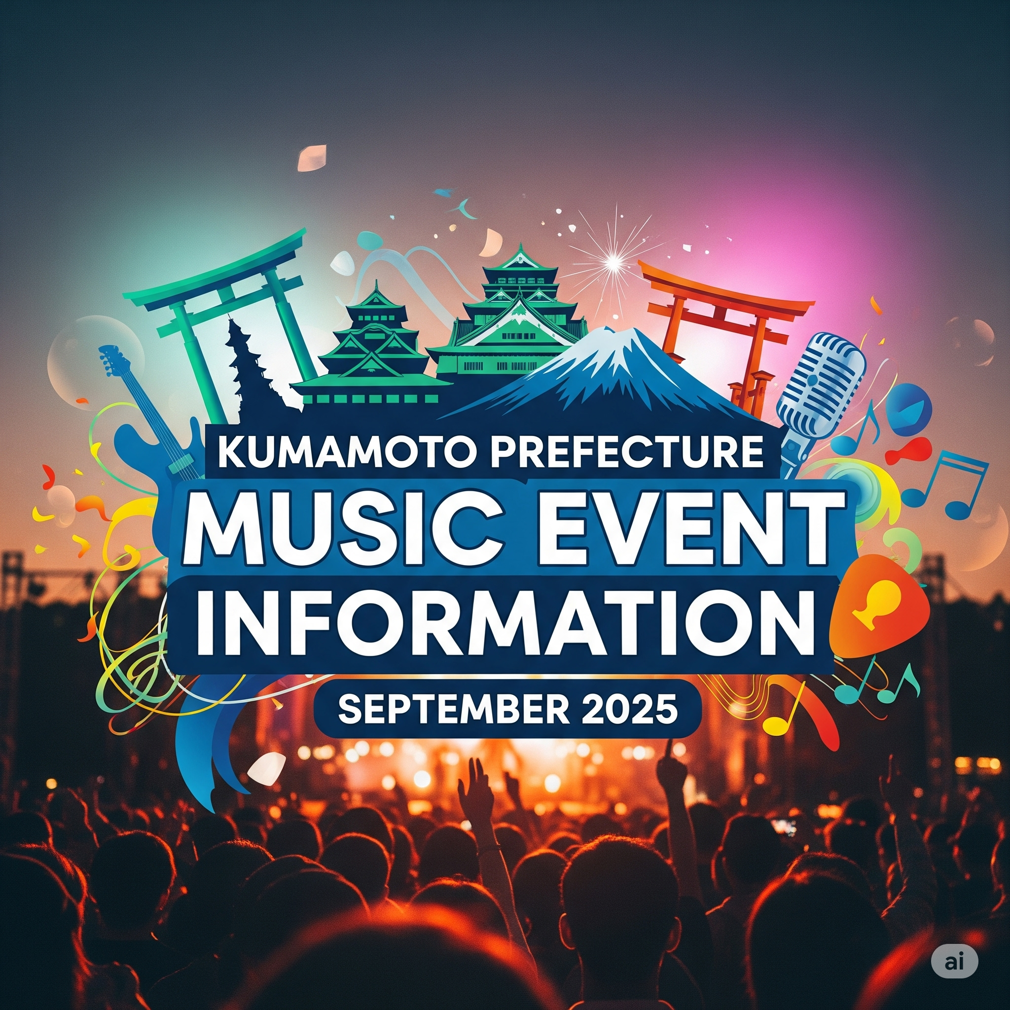 2025年9月に開催される熊本県の音楽イベント情報を完全ガイド